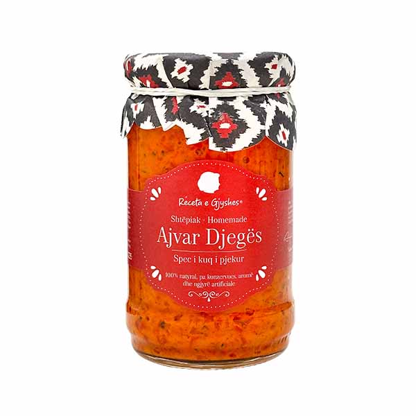 Ajvar djeges shtepiake Receta e Gjyshes 300g