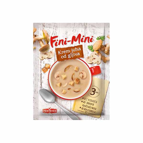 Supe krem me kepurdha Fini Mini 18gr