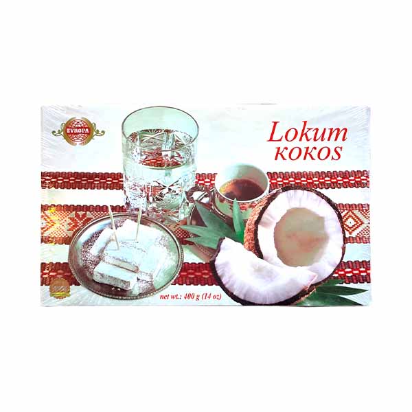Llokum me kokos Europa 400gr