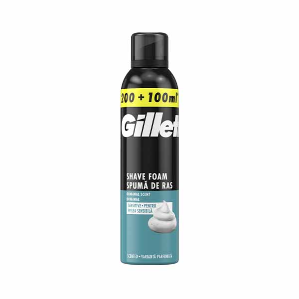Shkume rroje senstive skin Gilette 300ml