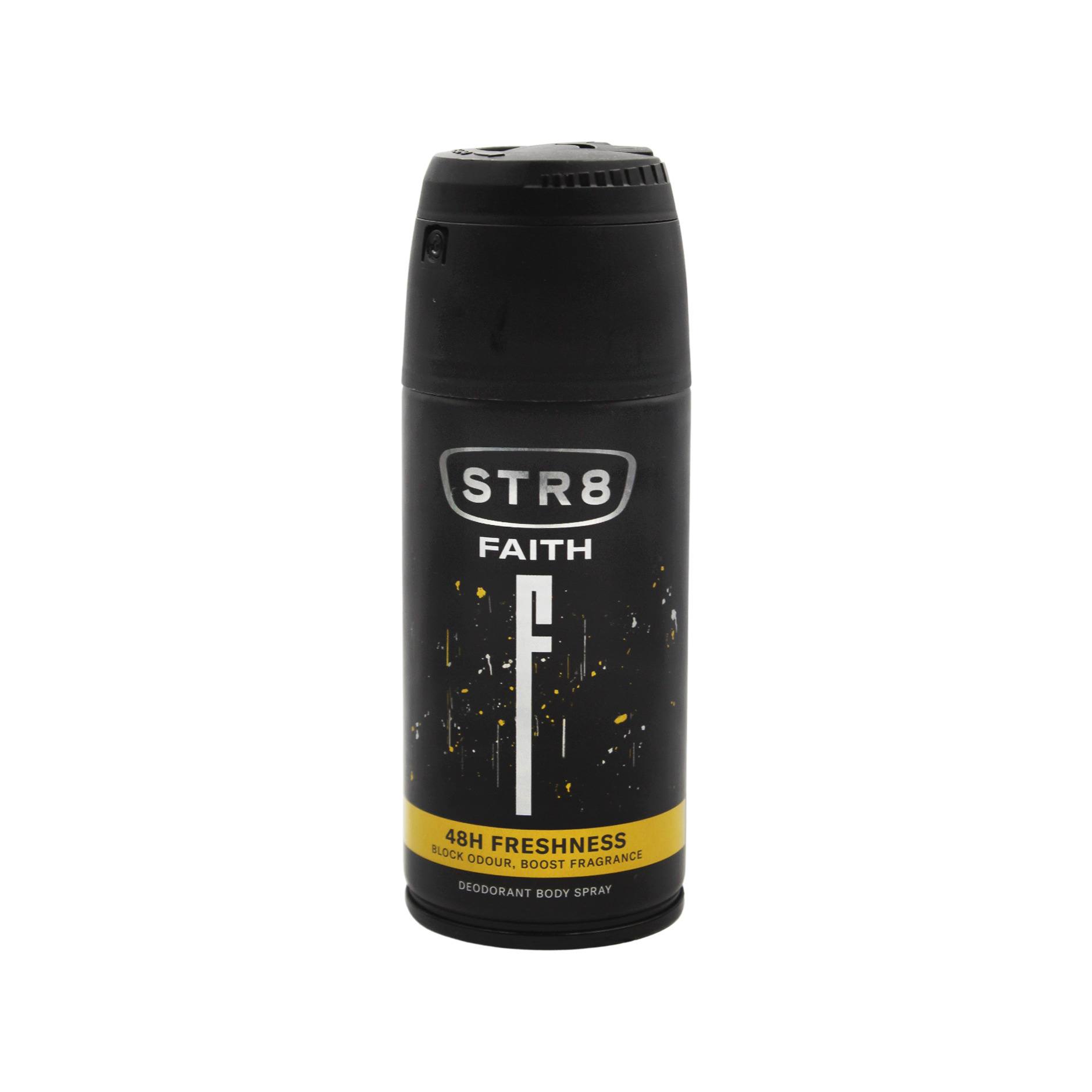 Deodorant per meshkuj faith Str8 150ml