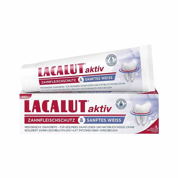Paste dhembesh aktiv&white Lacalut 75ml