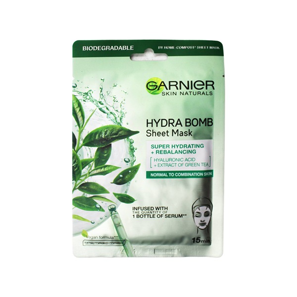 Maske fytyre greentea Garnier 28gr