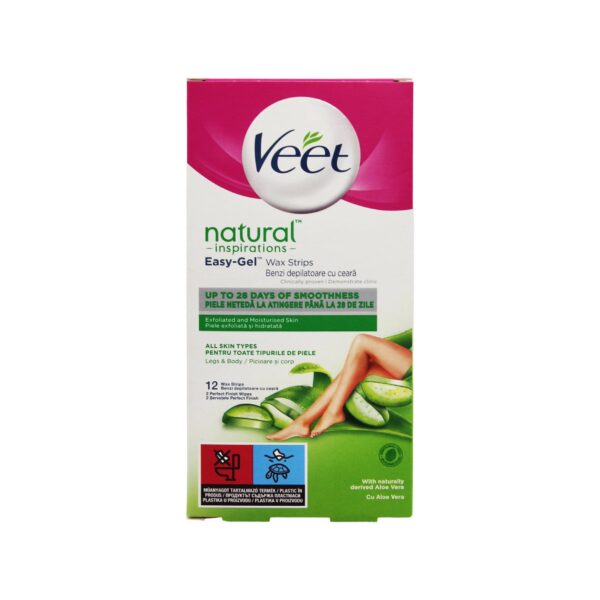 Krem depilimi aloe vera Veet 12pcs