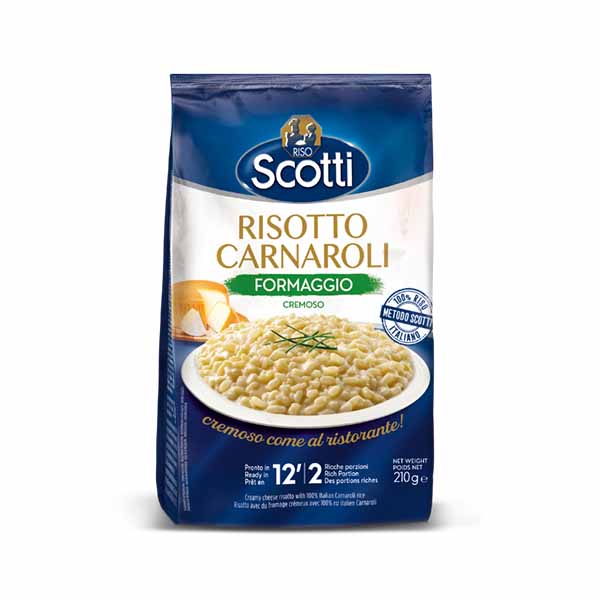 Oriz me parmezan Scotti 210gr