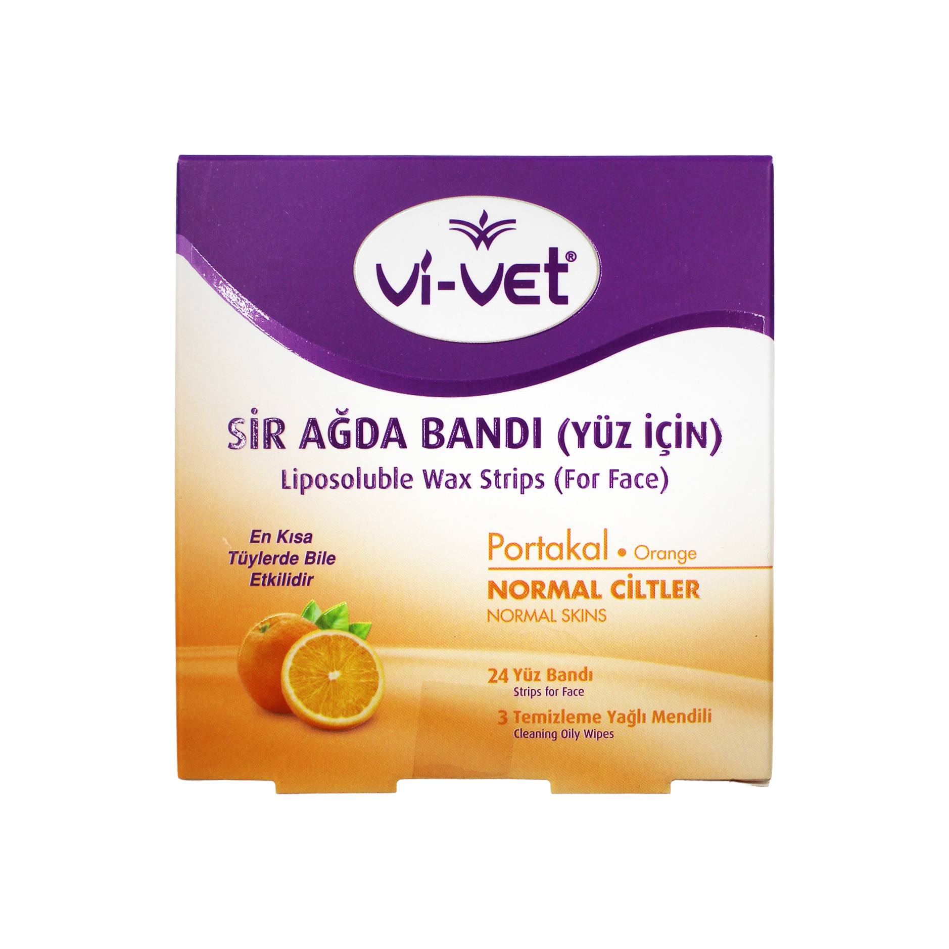 Trake depiluese orange VI-VET 24pcs