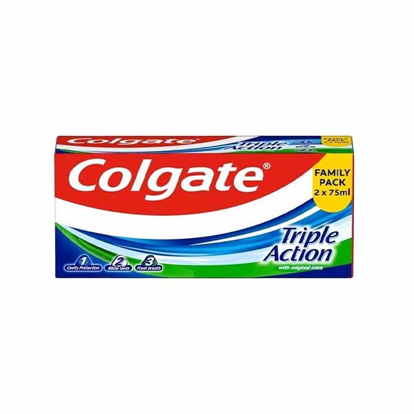 Paste dhembesh triple action bpack2x75ml