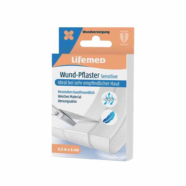 Fllaster sensitiv Lifemed 05mX6cm