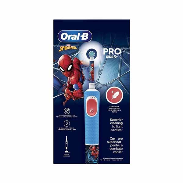 Brush per femije spiderman OralB 3+