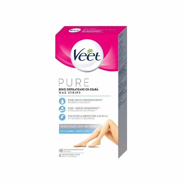 Trak depiluese pure Veet 40cop