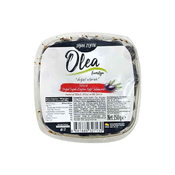 Ullinje te zi me sos Olea 150 gr