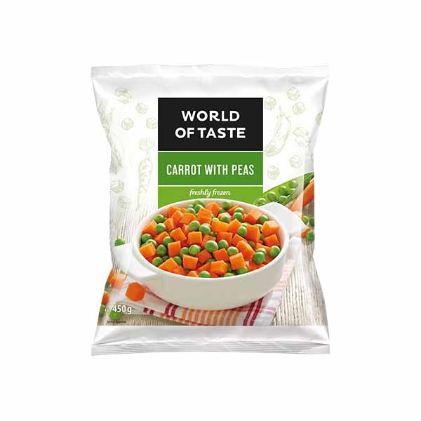 Bizele dhe karrota Wot 450 gr