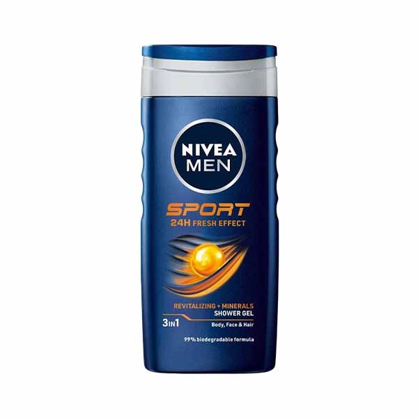 NIVEA GEL DUSHI SPORT PER MESHKUJ 250ML