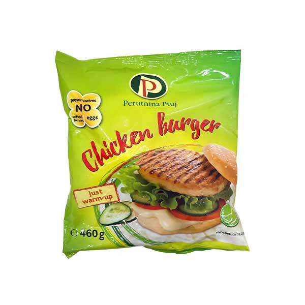Chicken burger Perutnina 460 gr