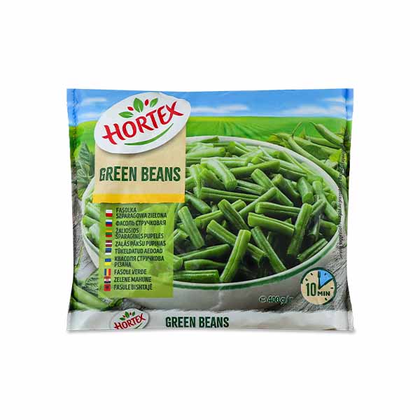 Bishtaja te gjelberta Hortex 400 gr