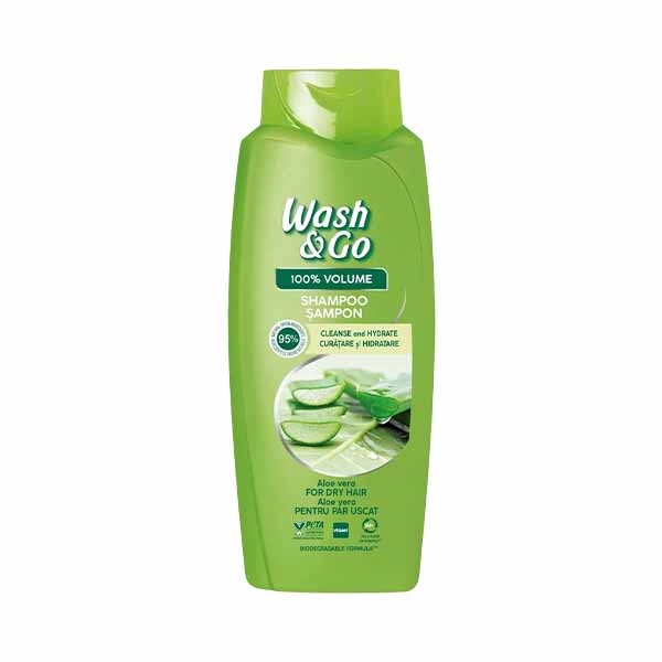 Shampo per floke aloe vera Wash&Go 675ml