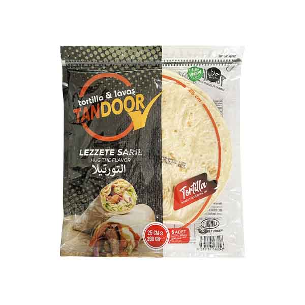 Pete tortilla Tandor 25cm 390gr