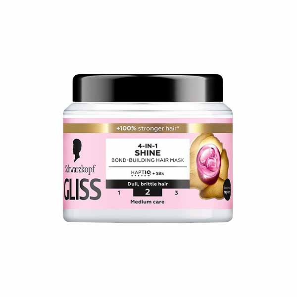 Maske per floke liquid silk  Gliss 400ml