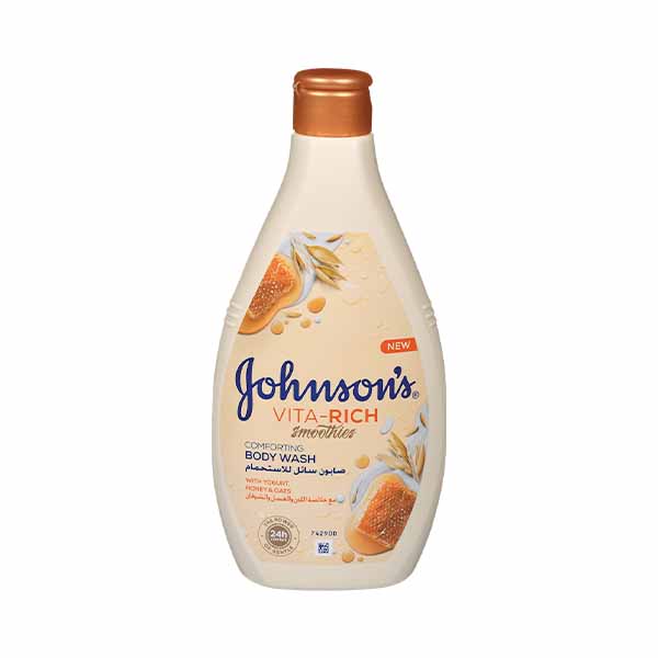 Shower per trup mjalte Johnsons 400ml