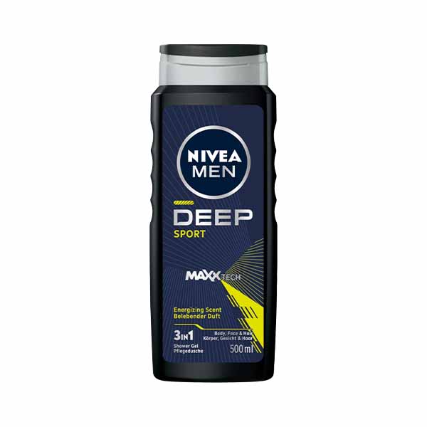 Shower  per meshkuj deep sport Nivea 500ml