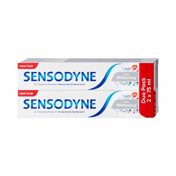 Paste gentle whitening Sensodyne 2x75ml