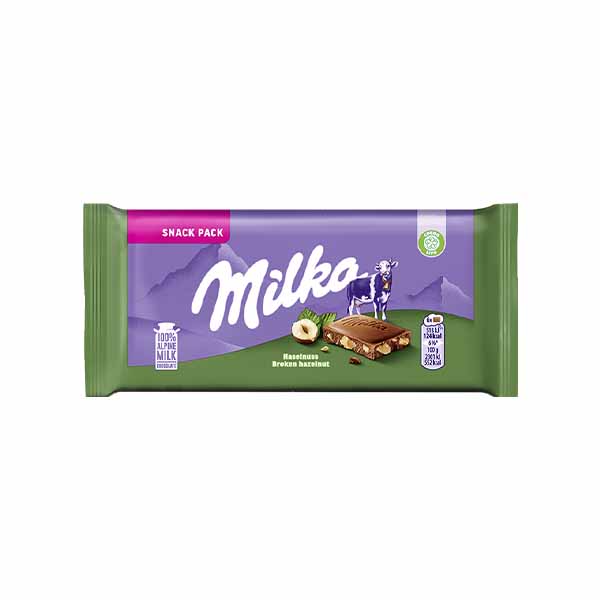 Cokollate me gjysme lajthi Milka 45gr