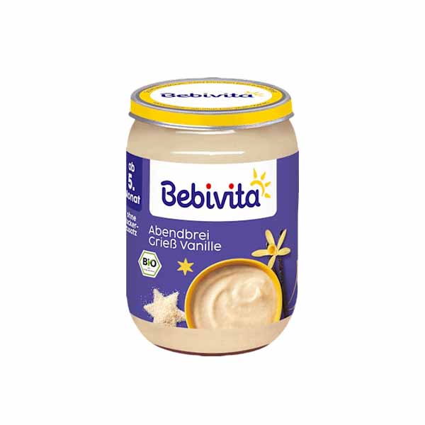 Pure qumeshti griz vanille Bebevita190gr