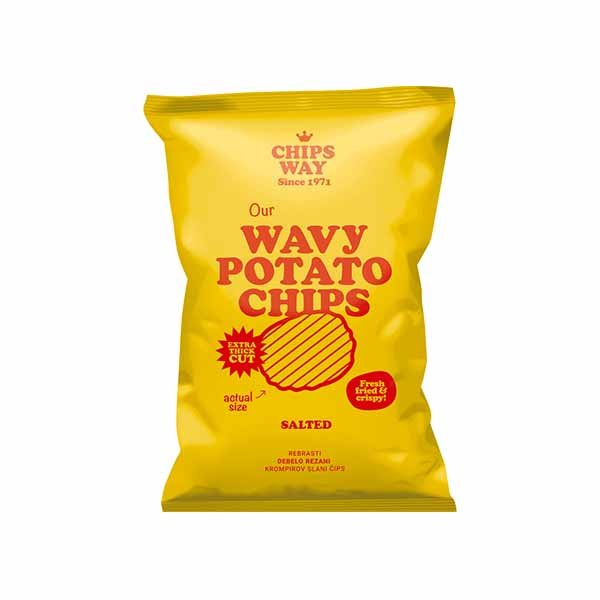 Qips  klasik Chips Way 150gr
