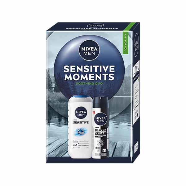 Set ne kuti per meshkuj sensitive Nivea
