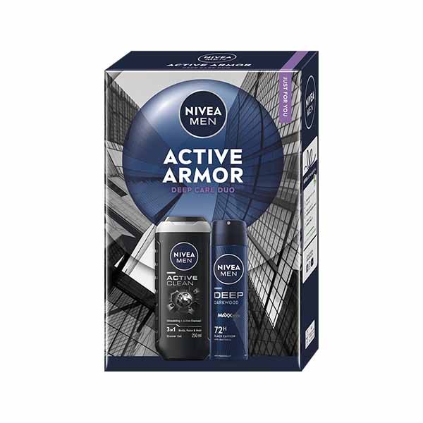 Set ne kuti per meshkuj active Nivea
