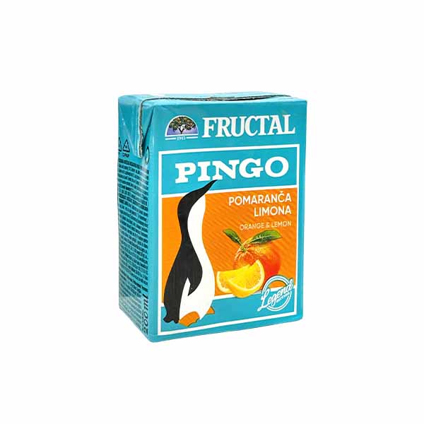 Leng portokall limon Pingo Fructal 200ml