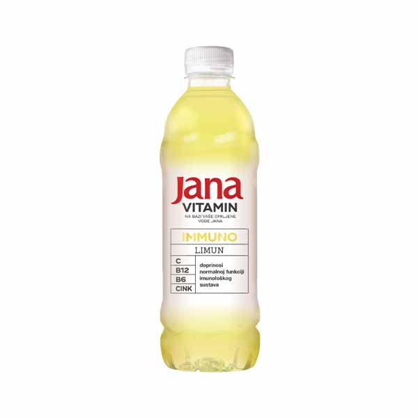 Uje me vitamina lemon immuno Jana 500ml
