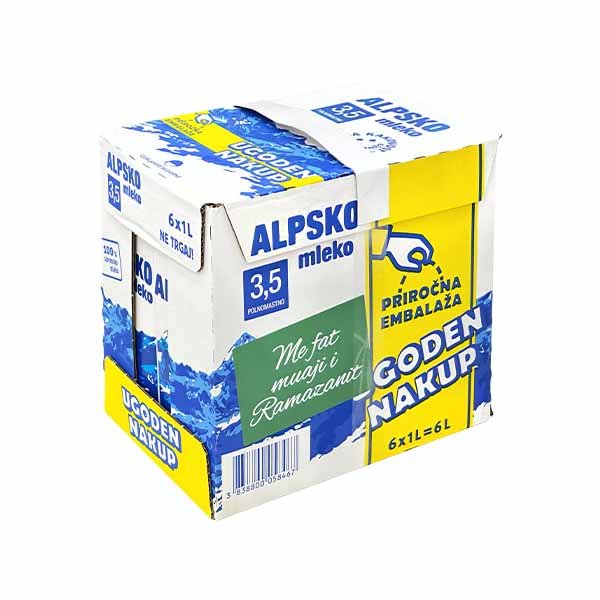 Qumesht Alpsko 3.5% 1L  6cope