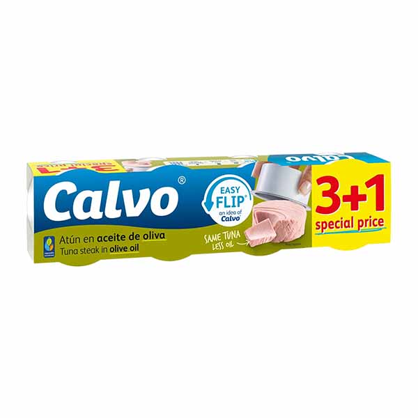 Tune me vaj Calvo 65gr 3+1gratis