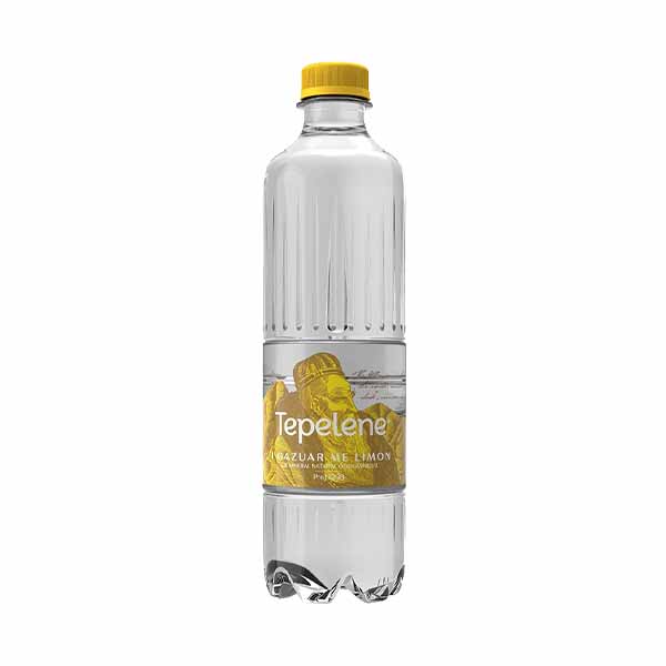 Uje mineral me lemon Tepelene 500ml