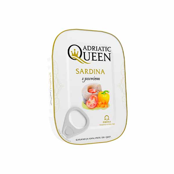 Sardine me perime Adriatic Queen 105gr