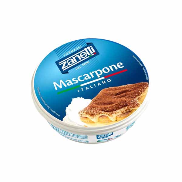 Mascarpone Zanetti 35% 250gr