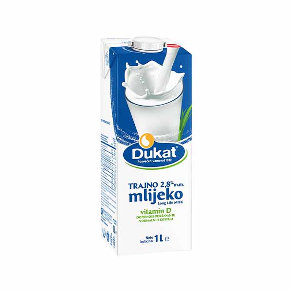 Qumesht Dukat 2.8% 1l