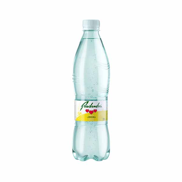 Uje mineral me shije lemoni Radenska 500ml