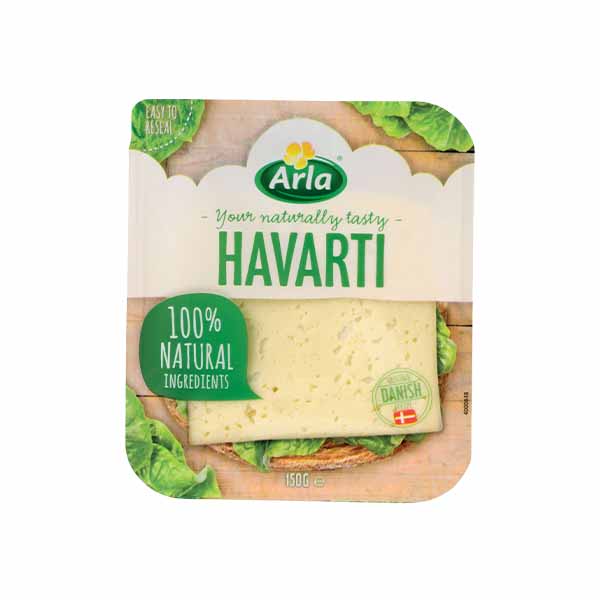 Kackavall rriska havarti Arla 150gr