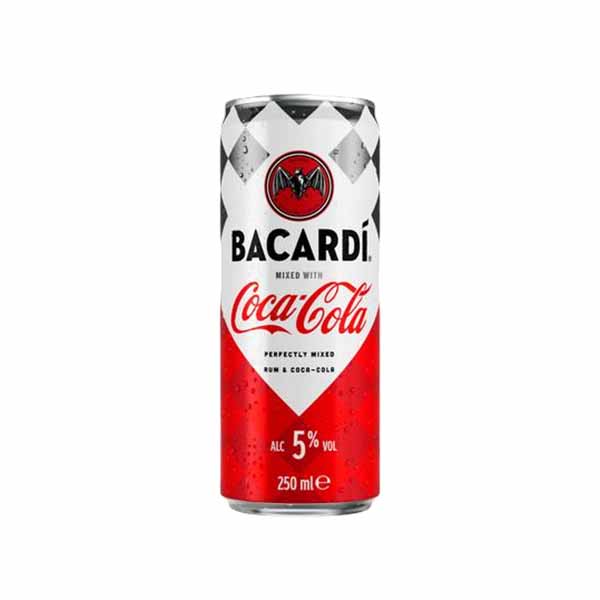 Rum me coca cola Bacardi 250ml