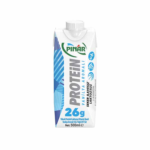 Qumesht protein vanille Pinar 0.5l