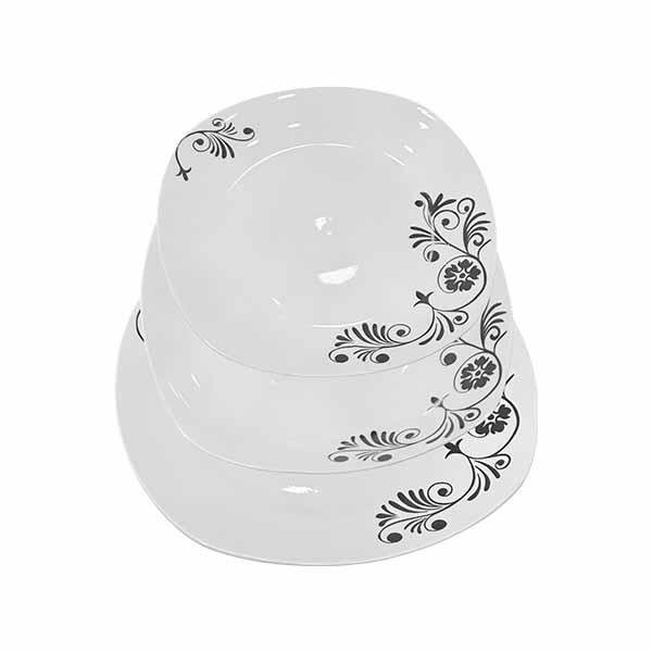 Set pjata porcelani katror 18pjese Hmy17