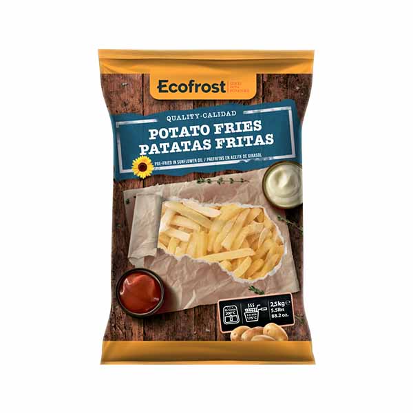 Pomfrit 7mm Ecofrost 2.5kg