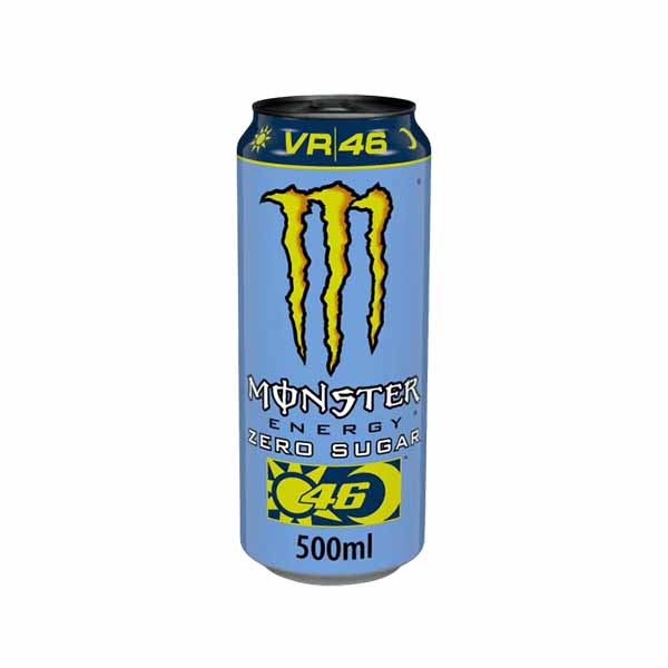 Pije energji pa sheqer Monster Rossi 500ml