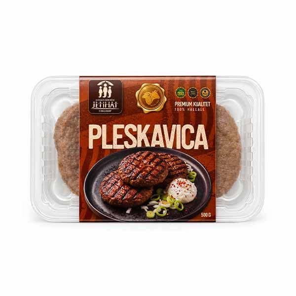 Pleskavica te fresketa Halal Mish 500gr