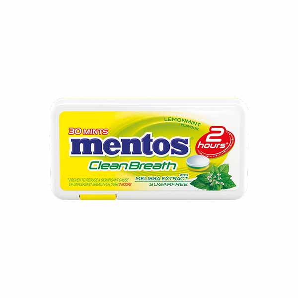 Bombona me lemon Mentos 21gr