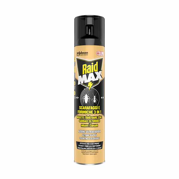 Sprej kunder  milingonav Raid 400ml
