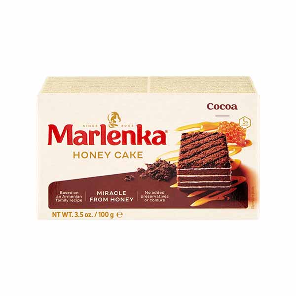 Torte me mjalte dhe kakao Marlenka 100gr