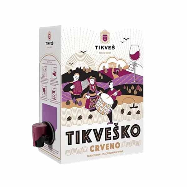 Vere e kuqe Tikvesh 3l